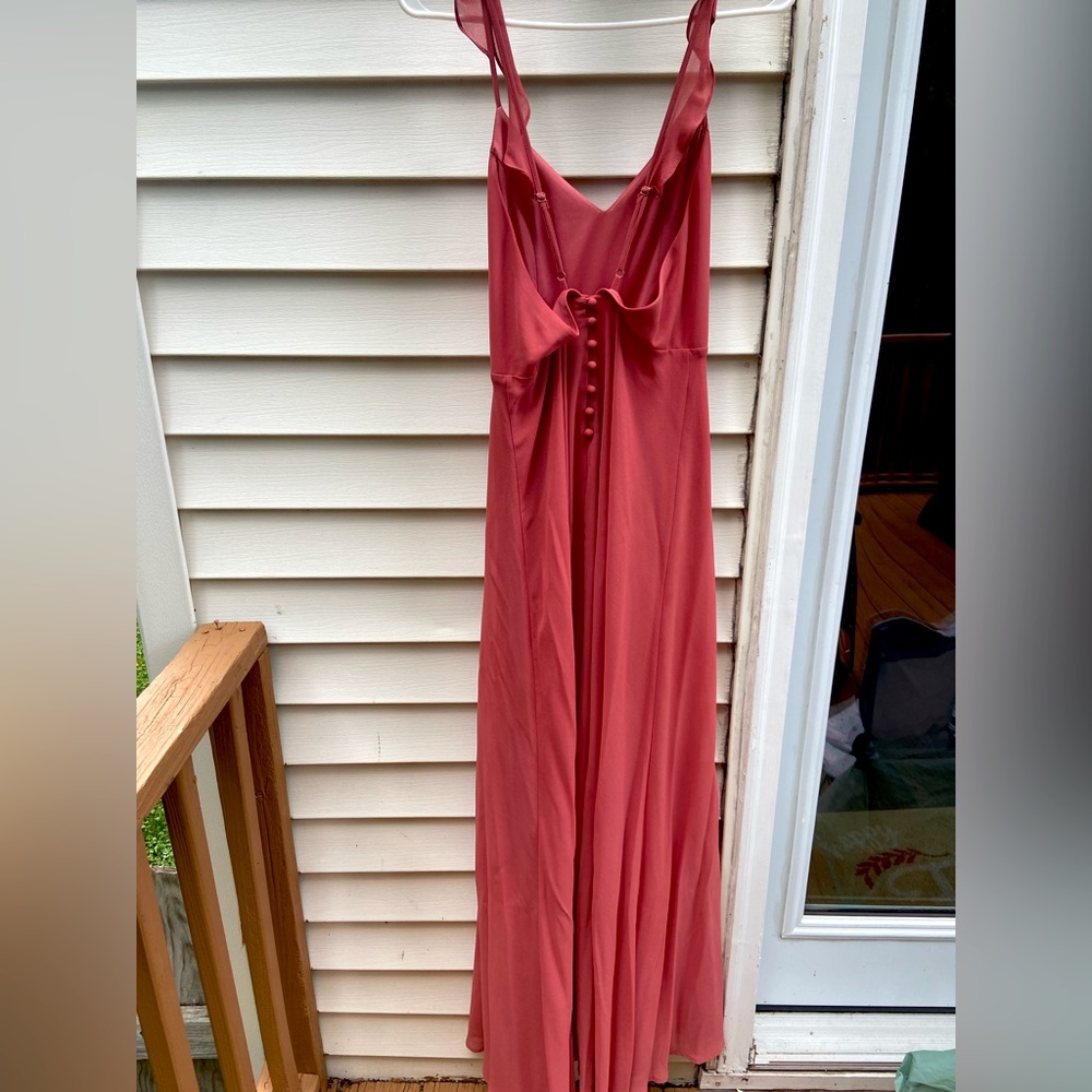 Lulus Deep orange Dress - Picture 2 of 4